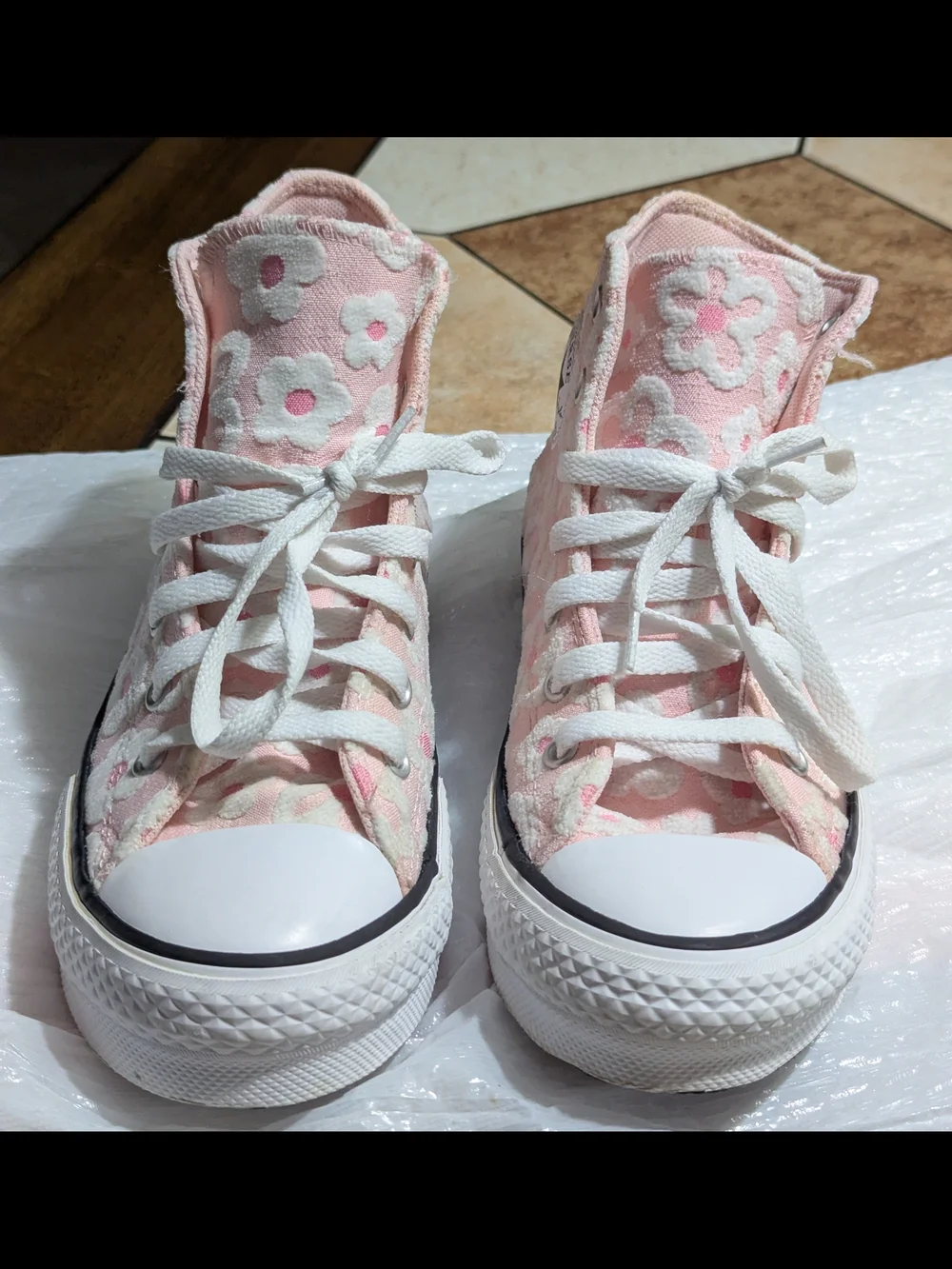 Converse All-Star Pink High-Top Canvas Sneakers